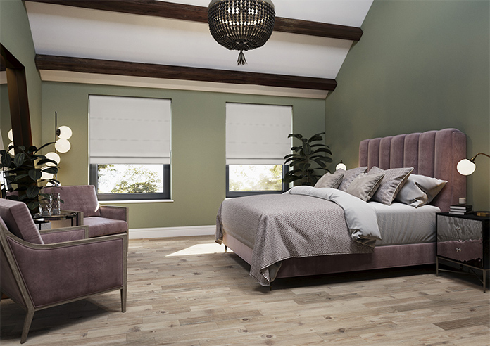 Medina, Silver - Twist&Fit Roman Blind - Image 7